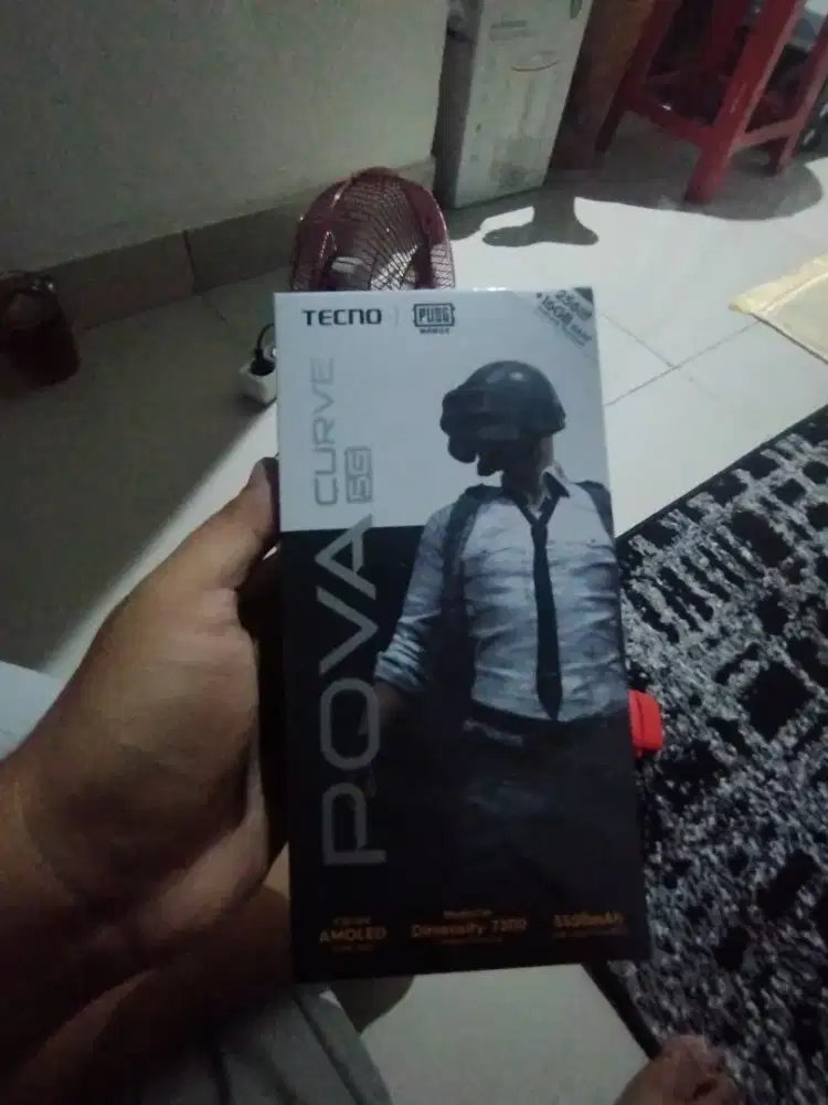JUAL HP TECNO POVA CURVE 5G 8+8/255GB