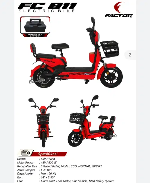 Sepeda listrik facktor