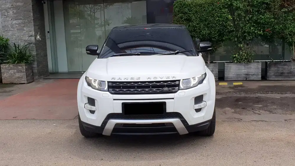 Range Rover Evoque Si4 Dynamic Luxury AT White On Black 2013