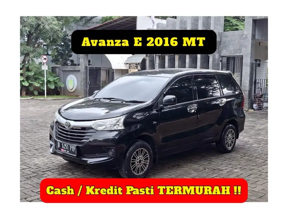 Avanza E 2016 Mt TERMURAH