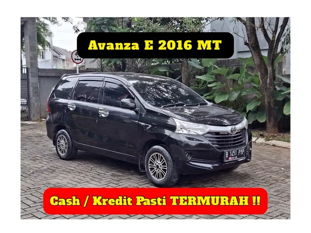 Avanza E 2016 MT termurah !!
