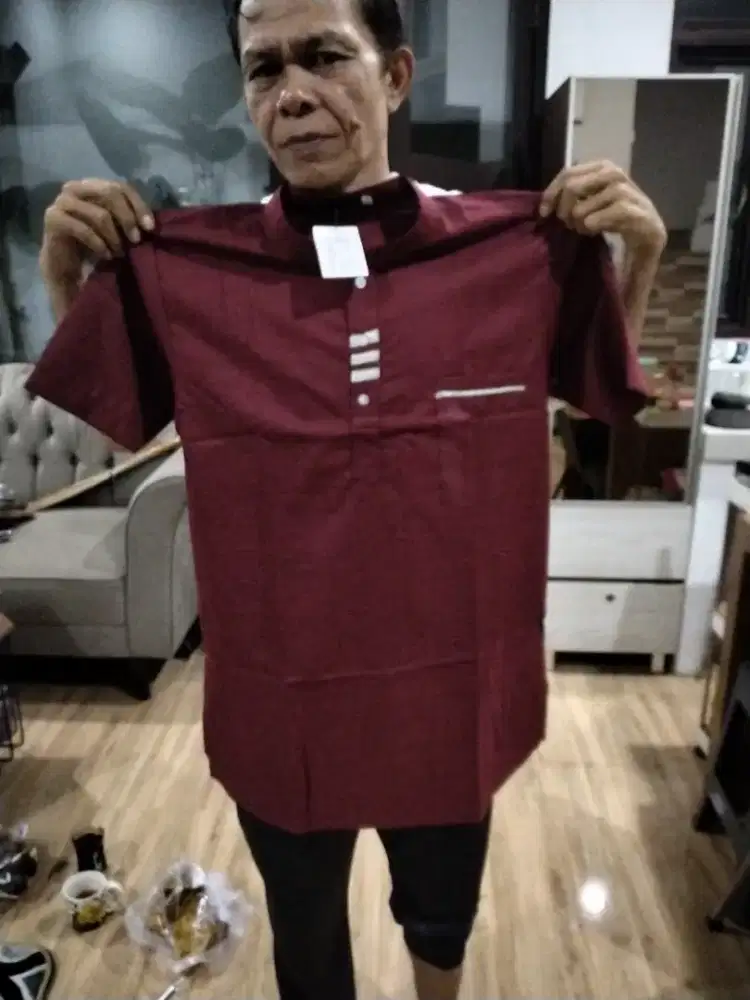 Baju koko dewasa bahan adem