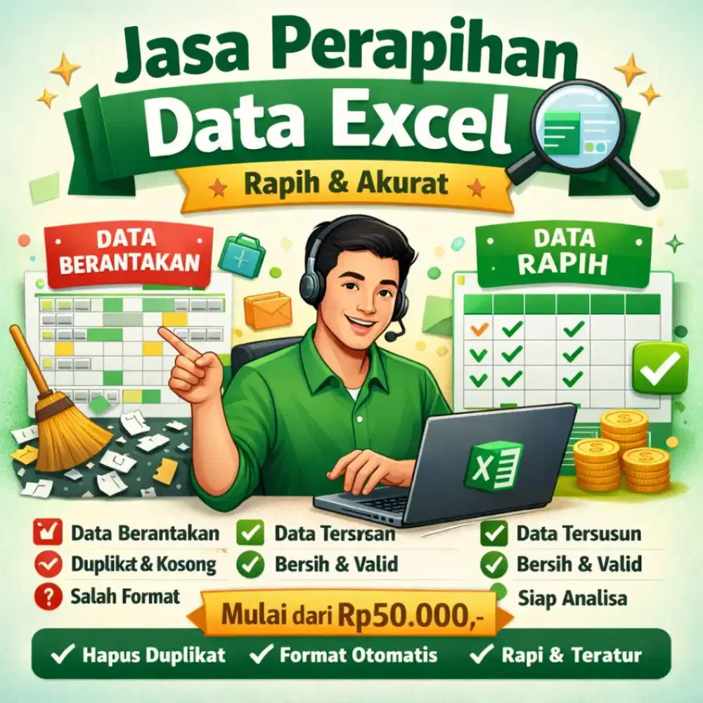 Jasa Perapihan Data Excel