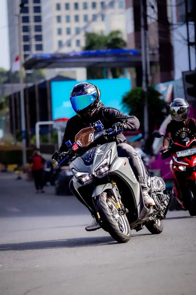 Aerox Alpha Turbo 155 YECVT VVA 2025 ,full mods hedon 25jt++