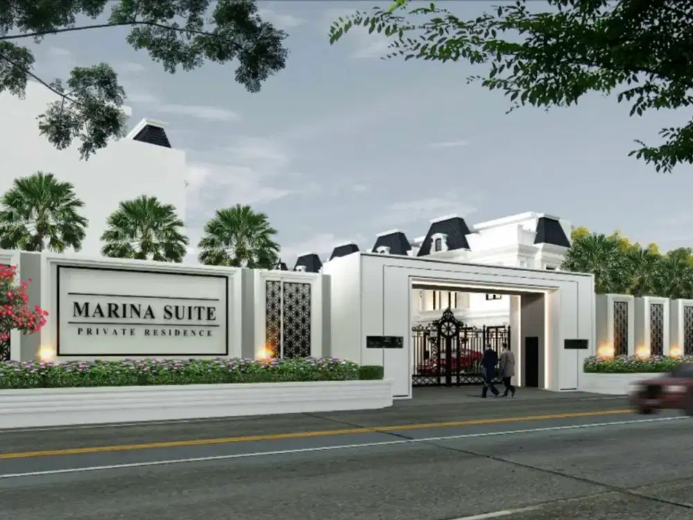 Villa di komplek Marina suite daerah krakatau medan timur