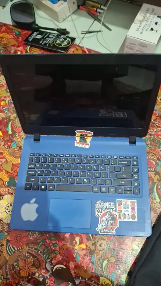 Laptop acer a314-41 amd a4 ssd m2 128 storage hdd 500gb, ram 8gb