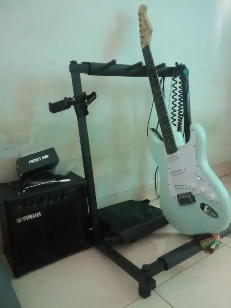 Gitar elektrik full set (bisa satuan)