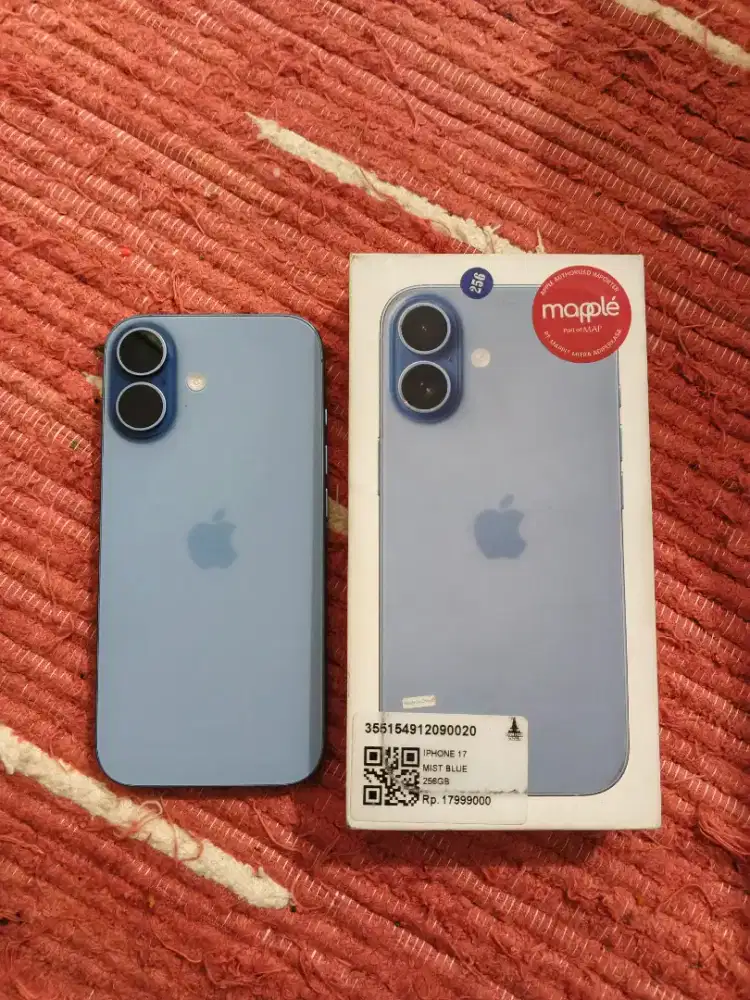 iPhone 17 Basic 256GB (Garansi January 2027)