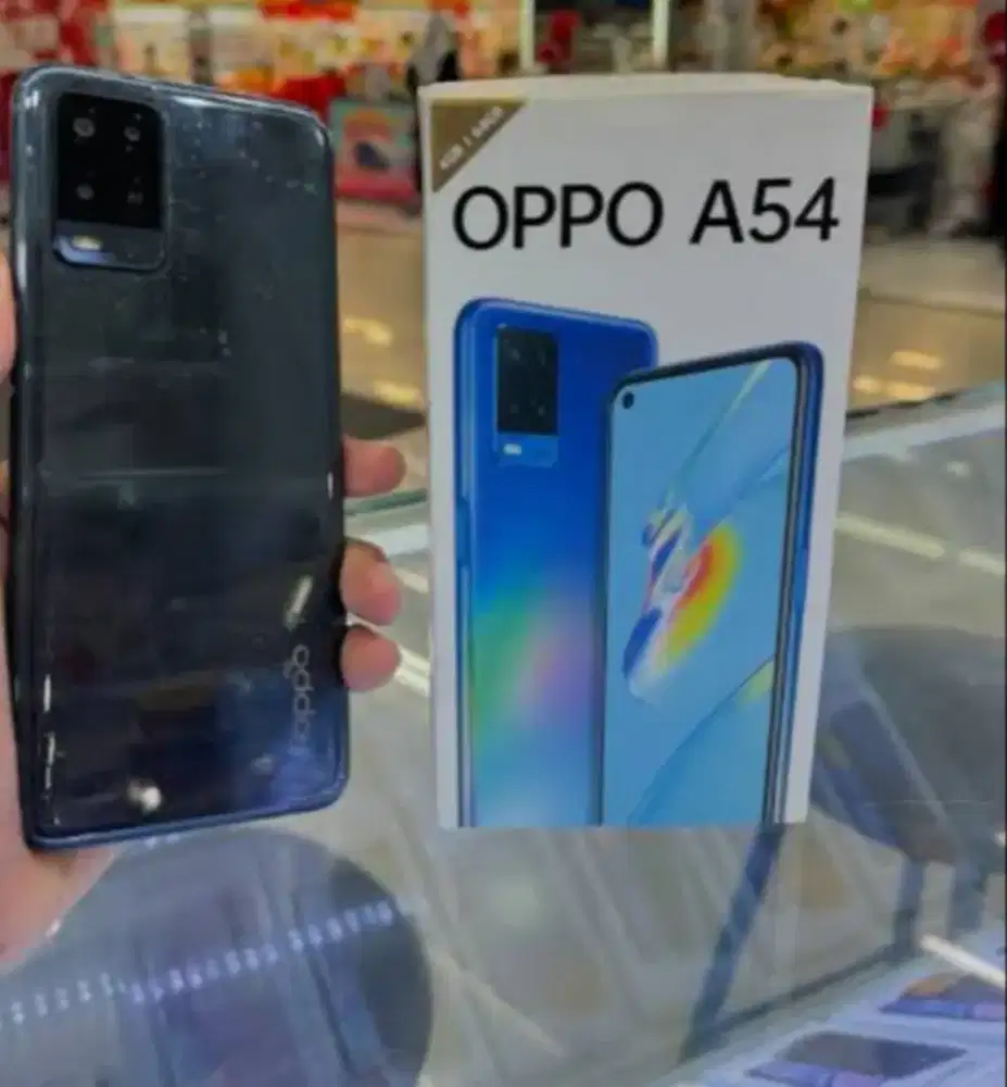 Jual Hp Oppo a54 4g 4/64 gb normal fullset