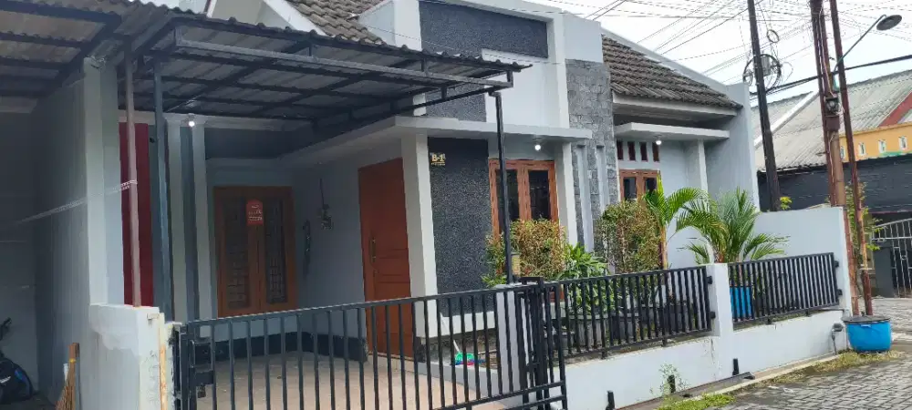 Disewakan rumah area syuhada, lingkungan nyaman dan tenang
