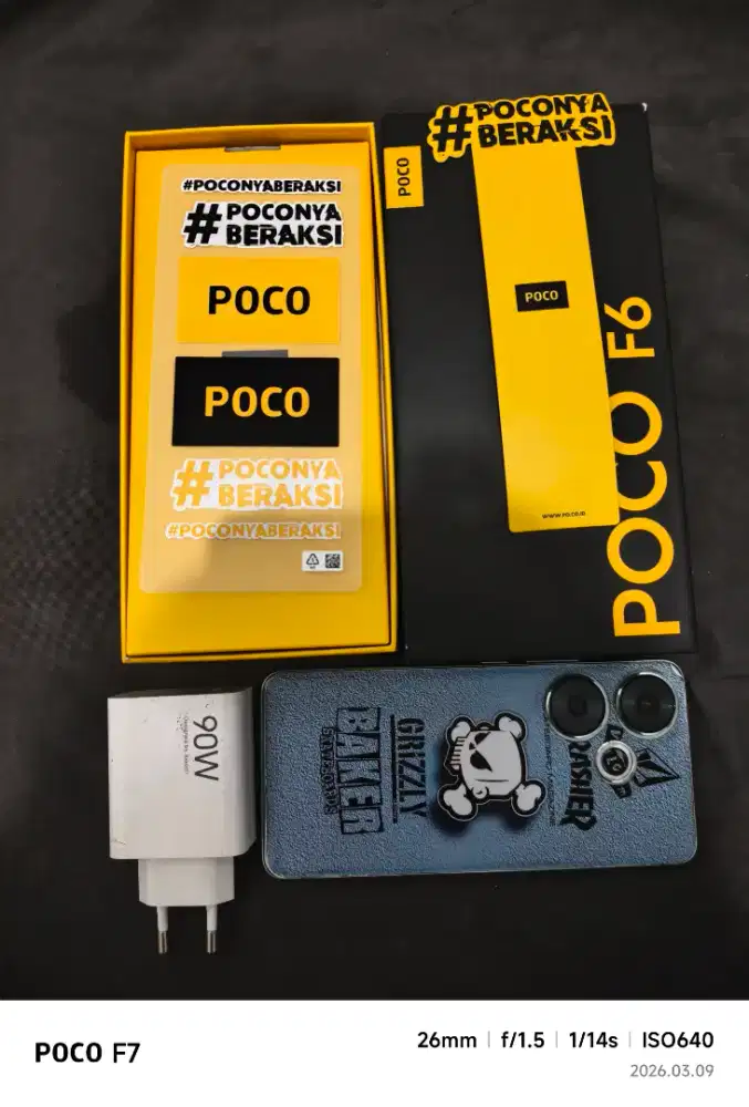 Jual Poco F6 Green 12/512