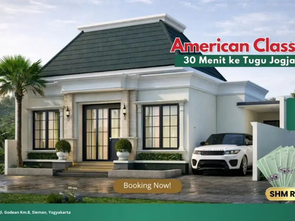 Miliki Rumah Nyaman di Godean KM 8 Jogja, Lokasi Favorit Dekat Fasilitas Umum