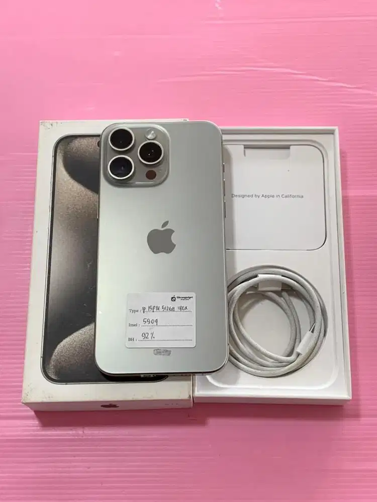 IPHONE 15 PRO MAX 512GB IBOX