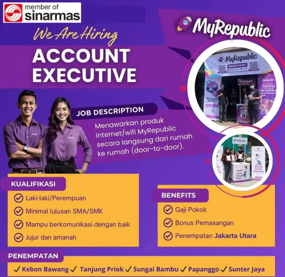 LOWONGAN KERJA SALES INTERNET