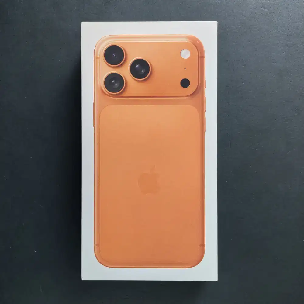 IPHONE 17 PRO MAX 256GB COSMIC ORANGE GARANSI RESMI IBOX