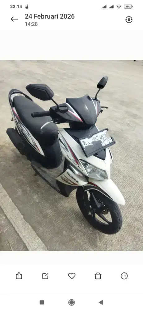 Honda Vario Cw Th 2009 Siap Pakai Plat T Karawang