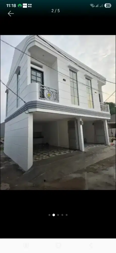 Rumah baru disewakan dalam cluster