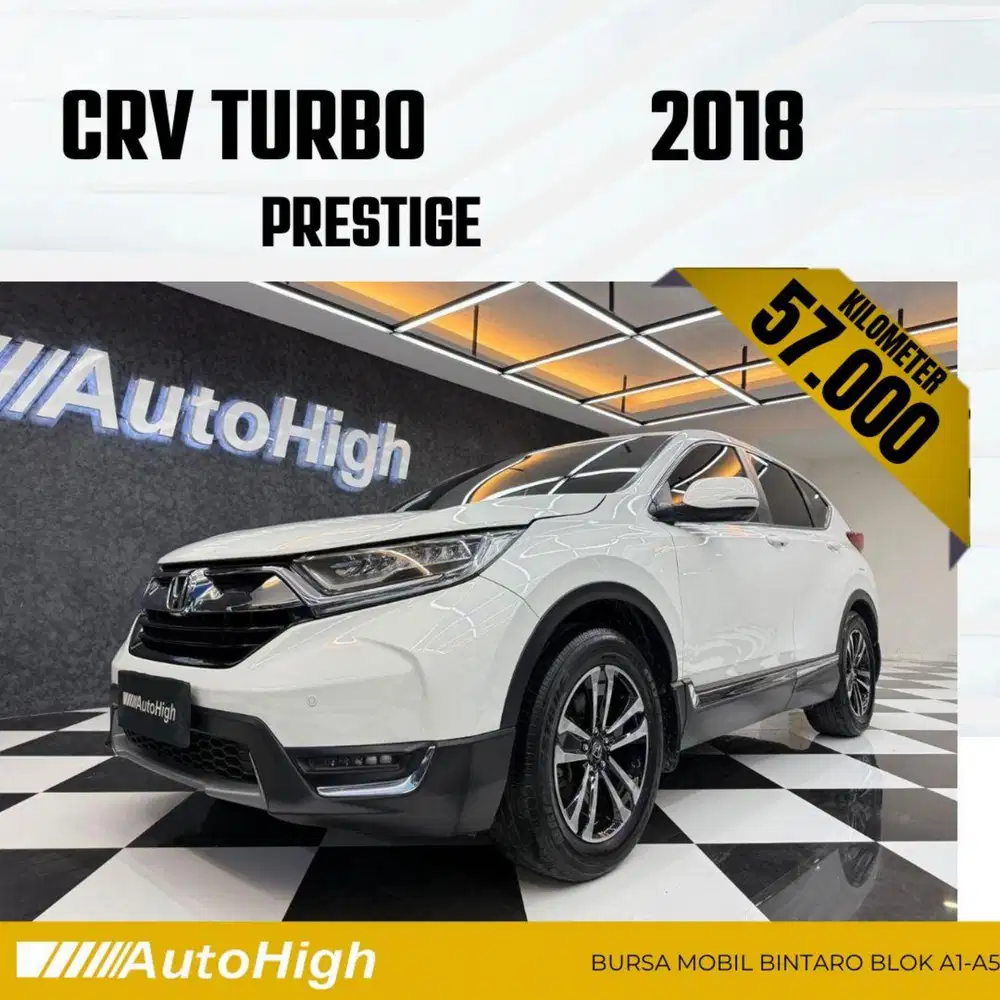 DP10% [Km57.000] CRV Prestige 2018 White / CR-V Reg 2020 #AUTOHIGH