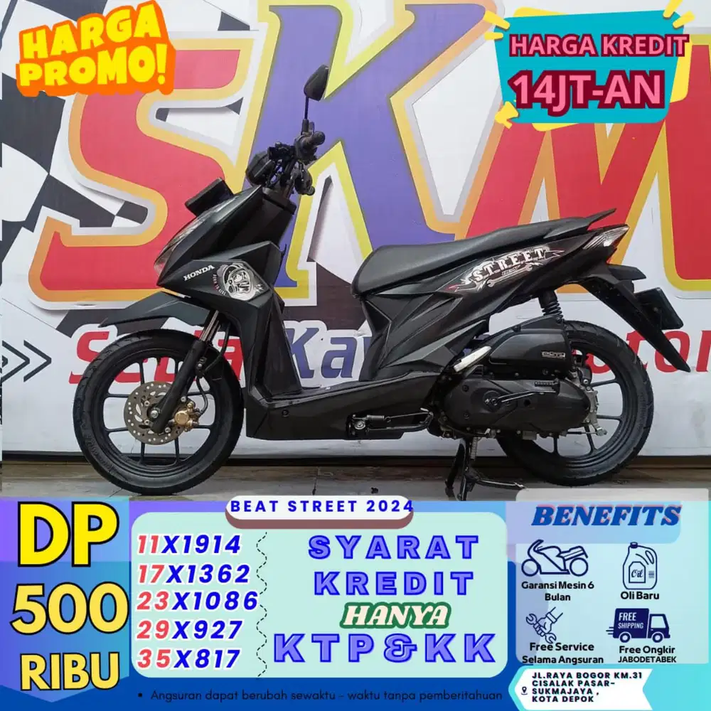 (angsrn 28rb/hari DP 500) beat street 2024 cash credt