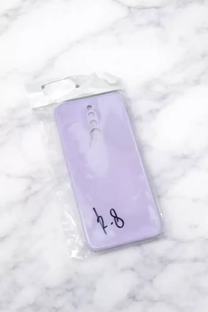 Case HP Xiaomi Redmi 8 Pro Warna Ungu Softcase Baru