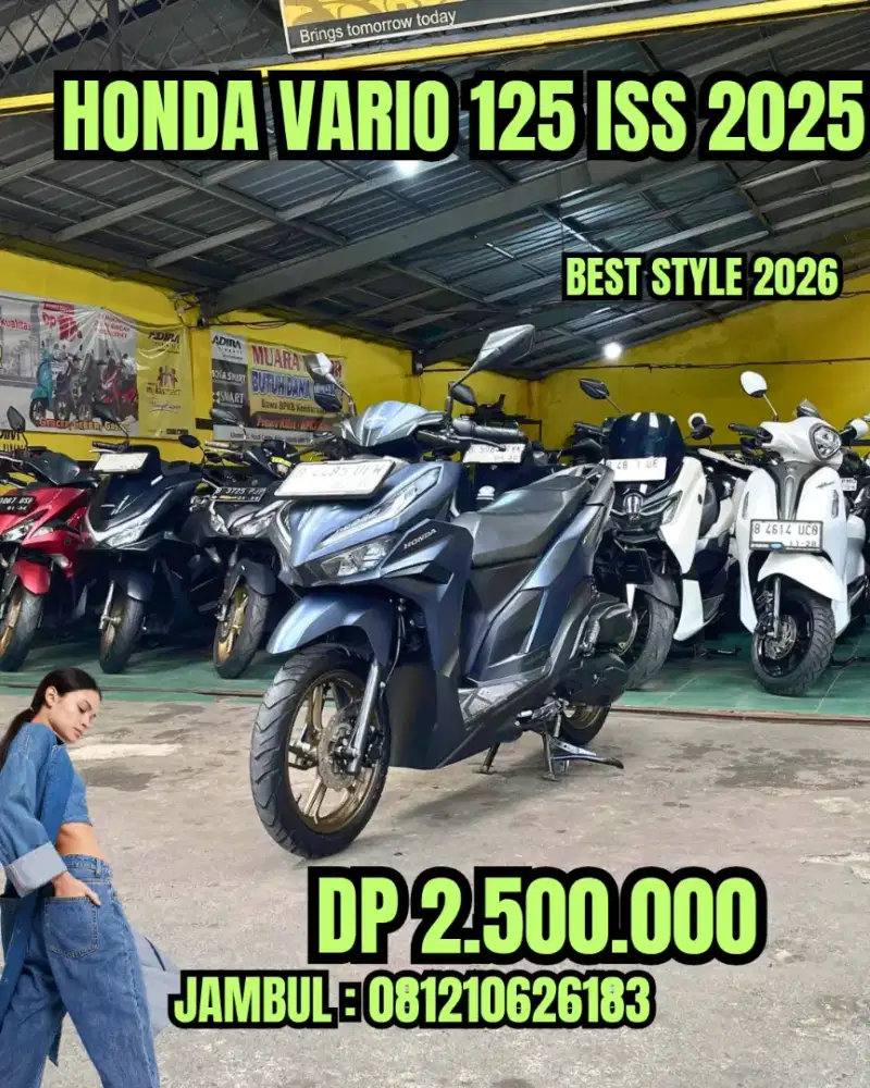 HONDA VARIO 125 ISS 2025 MULUS