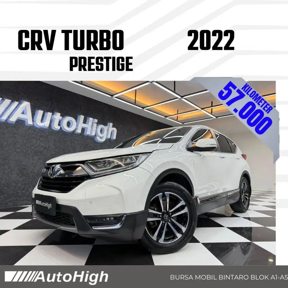 DP10% [Km57.000] CRV Prestige 2018 White / CR-V Reg 2019 #AUTOHIGH