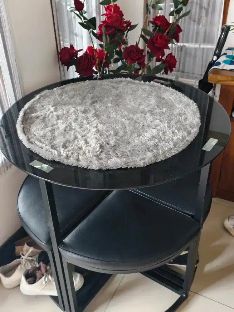 Meja kaca informa mulus