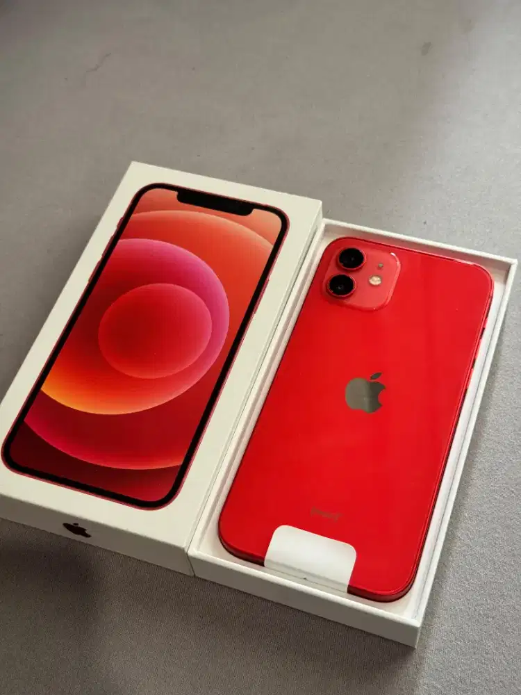 Iphone 12 64GB Red / Merah Ex Digimap