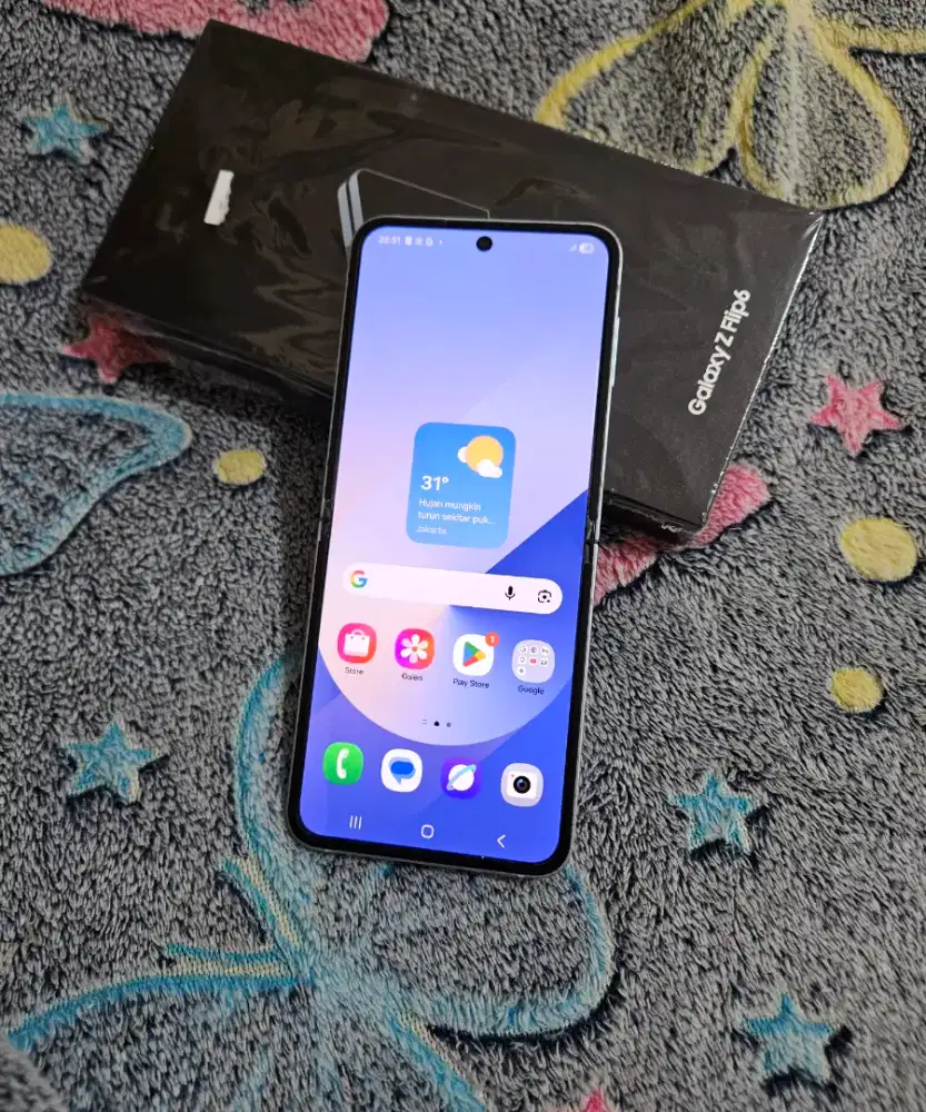 Samsung galaxy z flip6 256gb resmi sein
