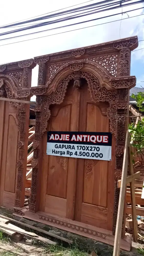 Gebyok pintu ready stock pembayaran bisa setelah barang sampai lokasi