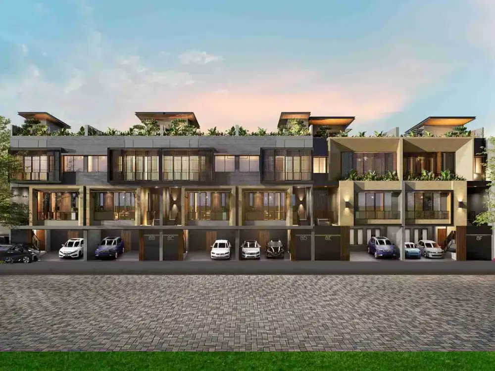 HUNIAN TOWNHOUSE MEWAH MODERN DEKAT SCBD JAKARTA SELATAN