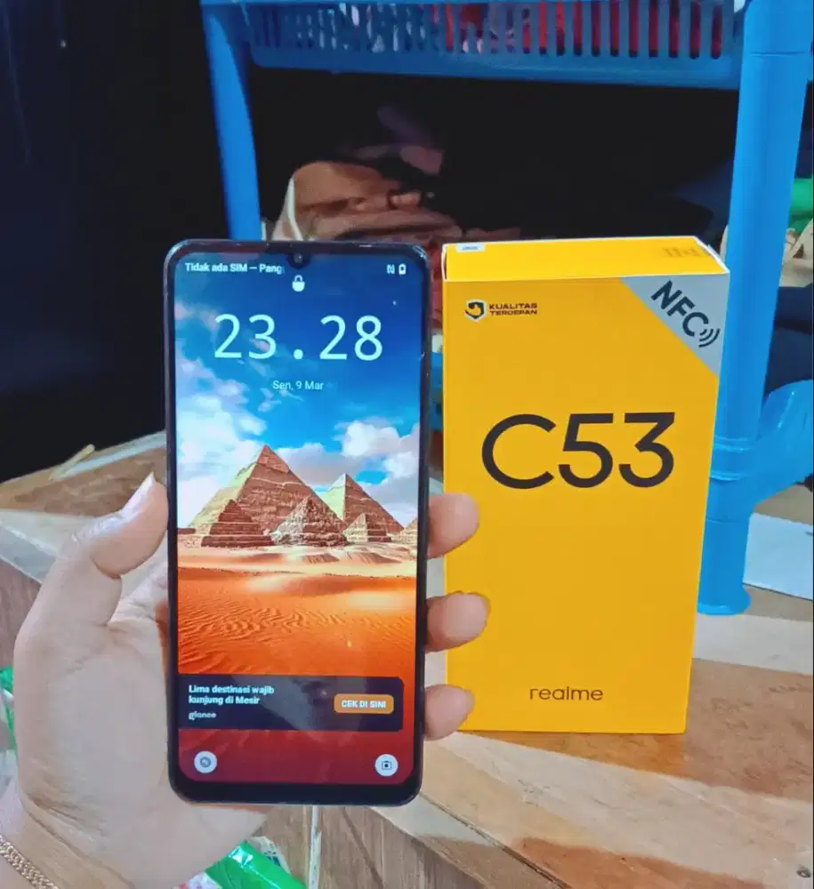 Realme c53 ram 6+6/128 Fullset Ori Mulus Nomines