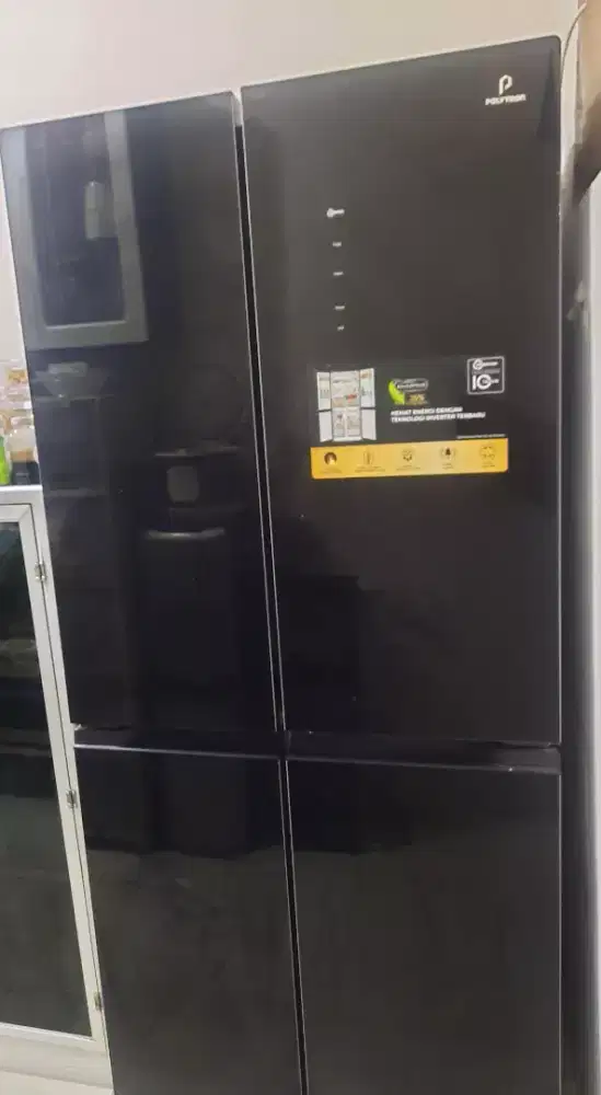 Kulkas Polytron 4 pintu inverter