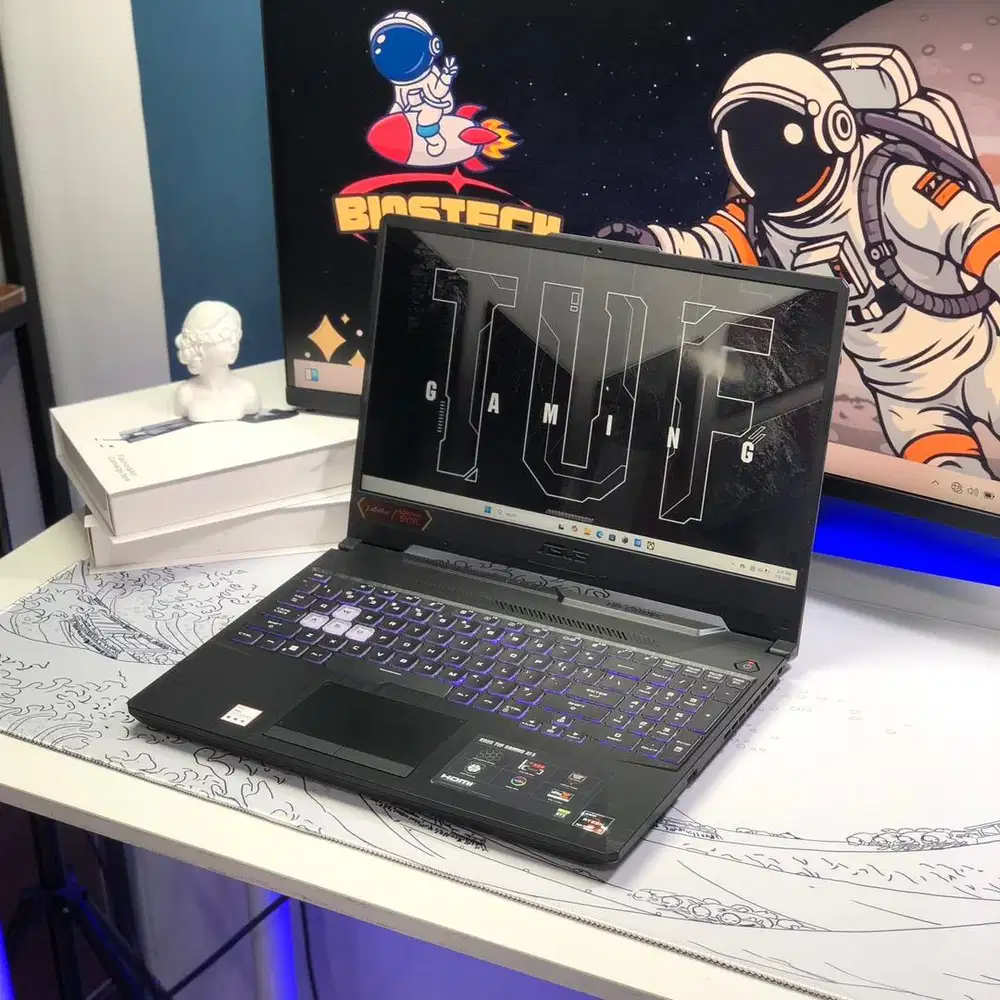 LAPTOP ASUS TUF Gaming A15 FA506NF AMD RYZEN 5-7535HS NVIDIA RTX 2050