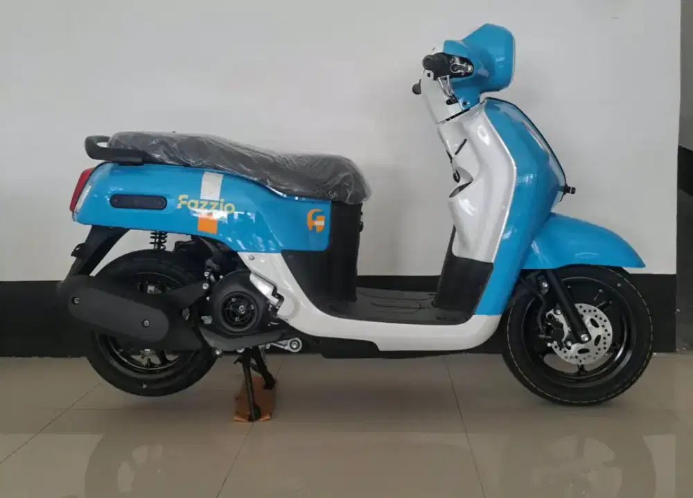 [ Motor Baru ] Fazzio hybrid kunci biasa biru