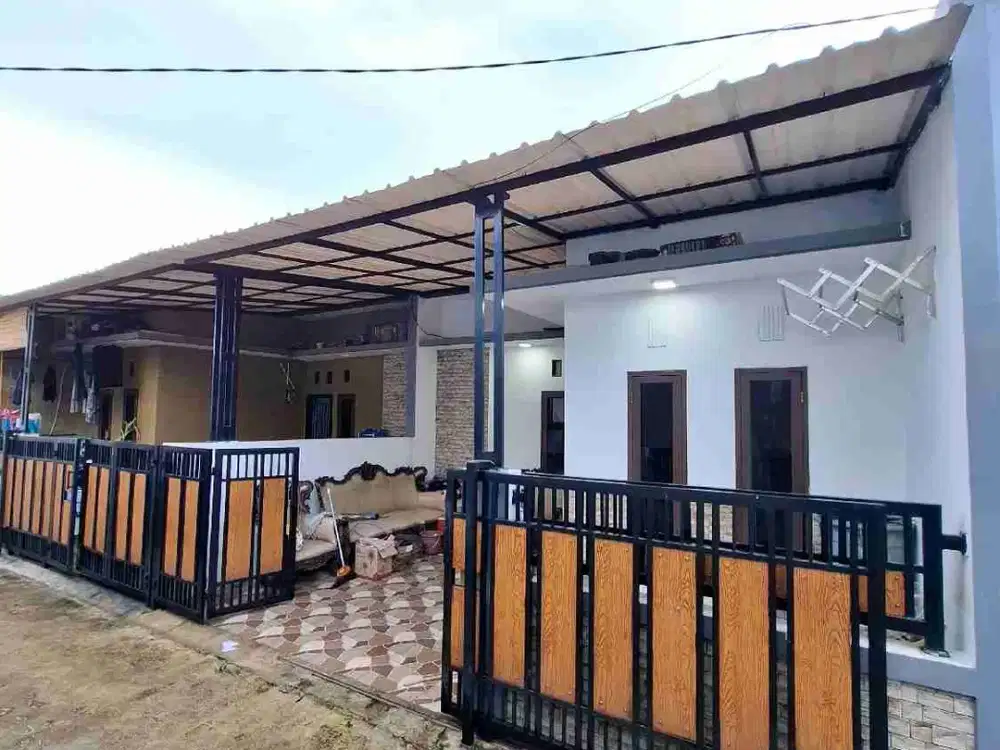 Di jual rumah minimalis kokoh permanen disain yg bgus lokasi Ciledug depan Ramaya Tangerang kota