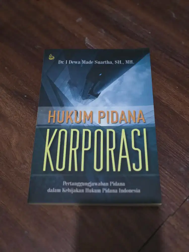 Buku Hukum Pidana Korporasi Gratis