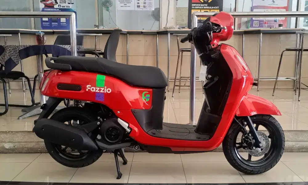 [ Motor Baru ] Fazzio hybrid kunci biasa merah