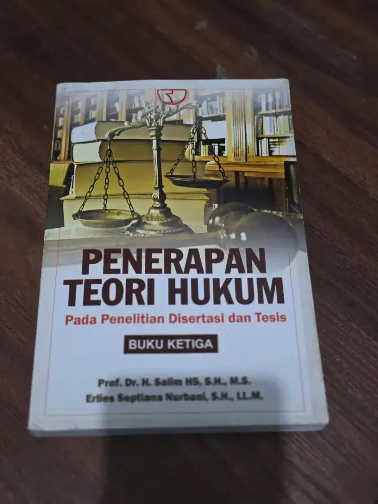 Buku Penerapan Teori Hukum: Penelitian, Disertasi, dan Tesis Gratis