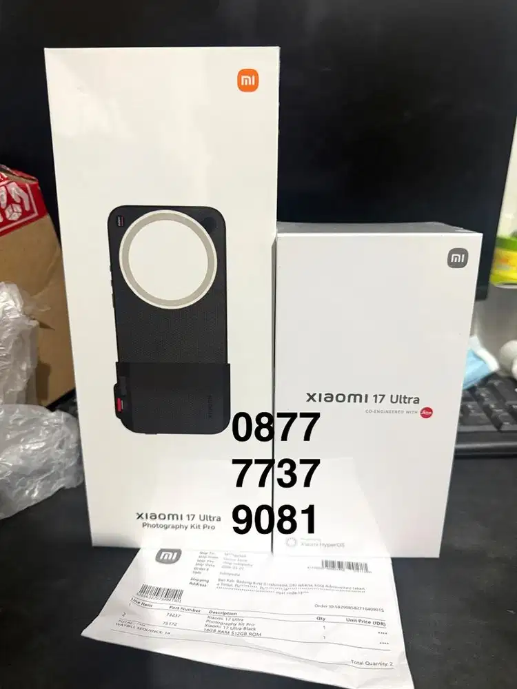 Xiaomi 17 Ultra 16/512 GB + Photography Kit Pro Garansi Resmi 2 Tahun
