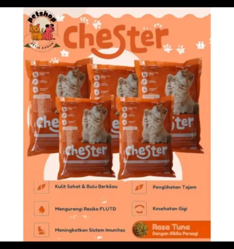 Chester 800gram buat anabul kesayangan mu