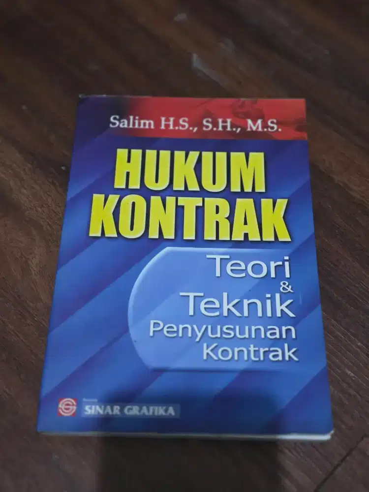 Buku Hukum Kontrak: Teori & Teknik Penyusunan Kontrak Gratis