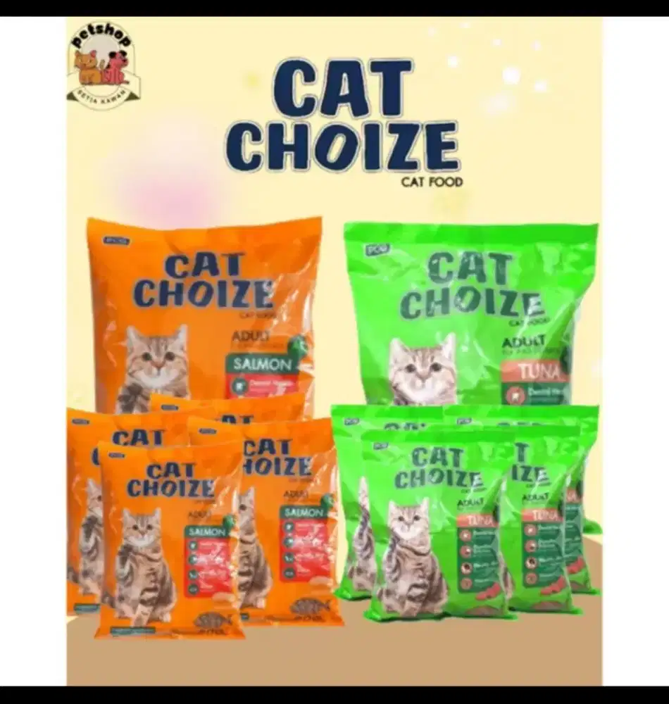 Cat choise 800gram buat anabul kesayangan mu