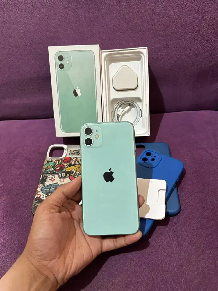 iPhone 11 64GB iBox (PA/A) – Resmi Indonesia
Warna Green (Hijau)