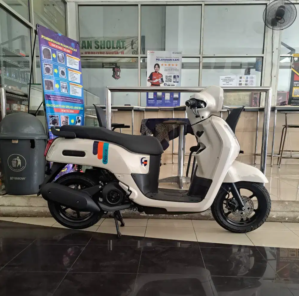 [ Motor Baru ] Fazzio hybrid neo keyles conected putih