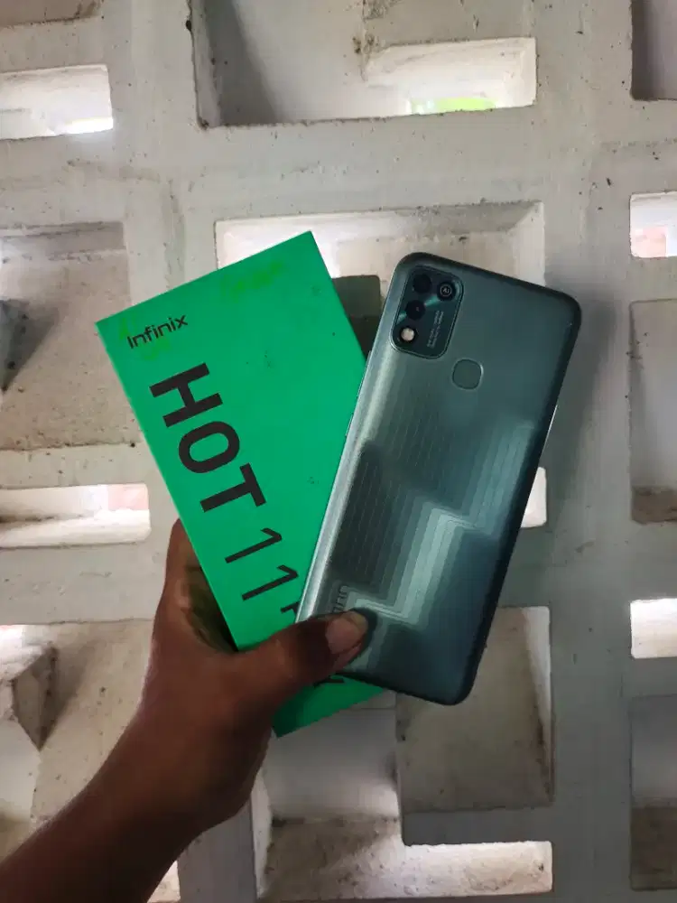 Infinix hot 11 play 4/64gb normal, komplit