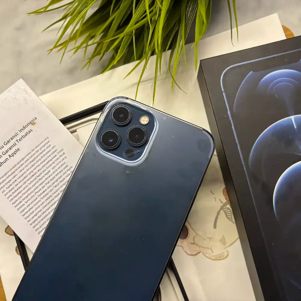 iPhone 12 ProMax 256GB iBox Blue Pro max Ori Mulus resmi