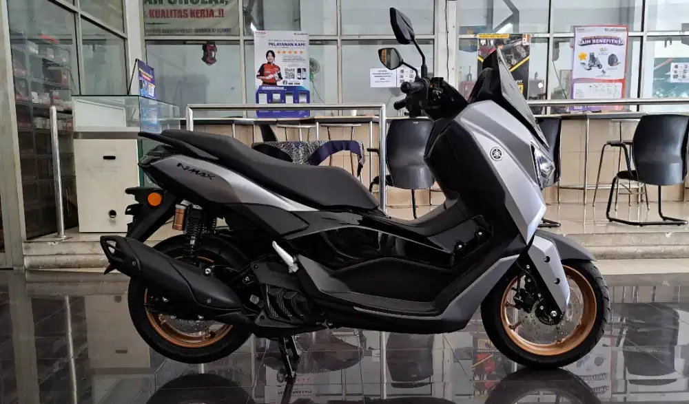 [ Motor Baru ] Nmax turbo non abs keyles conected silver
