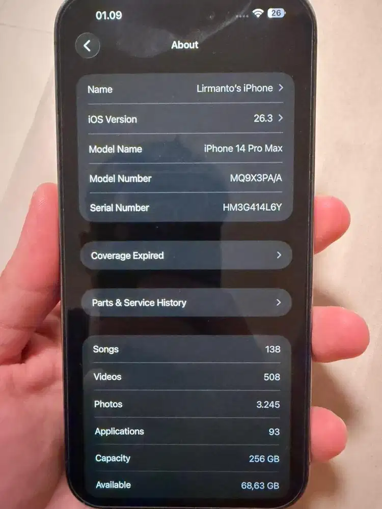 Iphone 14 Pro Max 256 GB Ibox