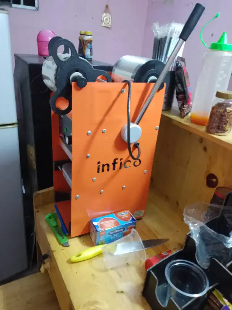 BOOTH & CUP SEALER + SHOWCASE DLL SEBAGAINYA